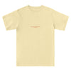 Latitud Fuego Longboards T-Shirt - Dusty Yellow