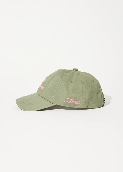 Afends Womens Create Recycled Paneled Cap - Olive