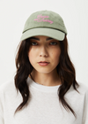 Afends Womens Create Recycled Paneled Cap - Olive