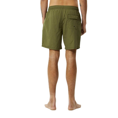 Afends Baywatch 18" Swim Shorts - Military