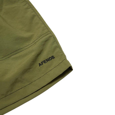 Afends Baywatch 18" Swim Shorts - Military