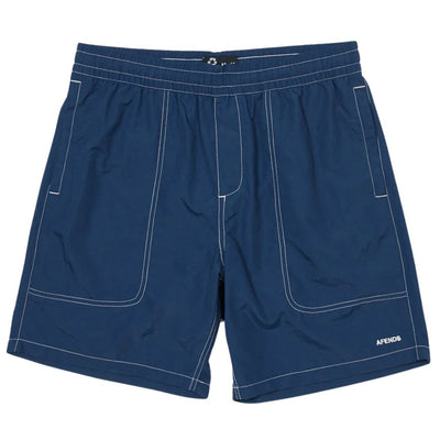 Afends Baywatch Recycled Swim Shorts - Navy