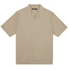 Afends Daily Hemp Cuban Short Sleeve Shirt - Taupe