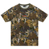 Afends Find Me Regular Fit T-Shirt - Camo Print