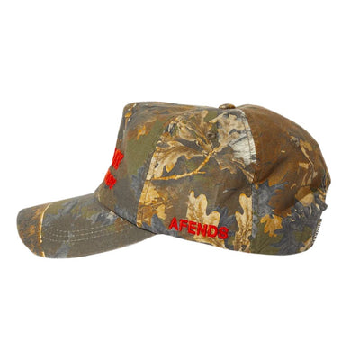 Afends Find Me Trucker Cap - Camo Print