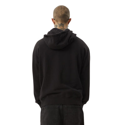 Afends Genesis Boxy Pull On Hoodie - Black