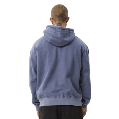 Afends Genesis Boxy Pull On Hoodie - Washed Marlin