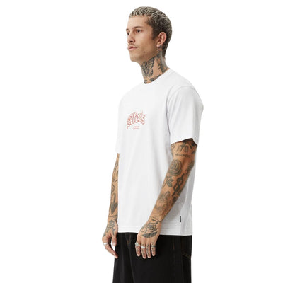 Afends Home Retro Fit T-Shirt - White