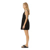 Afends Womens Jesse Hemp Mini Dress - Black