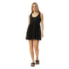 Afends Womens Jesse Hemp Mini Dress - Black