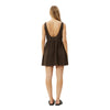 Afends Womens Jesse Hemp Mini Dress - Coffee