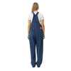 Afends Womens Louis Hemp Denim Oversized Overalls - Authentic Blue