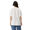 Afends Womens Nans House Hemp Oversized T-Shirt - White