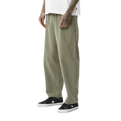 Afends Ninety Eights Recycled EW Pants - Olive