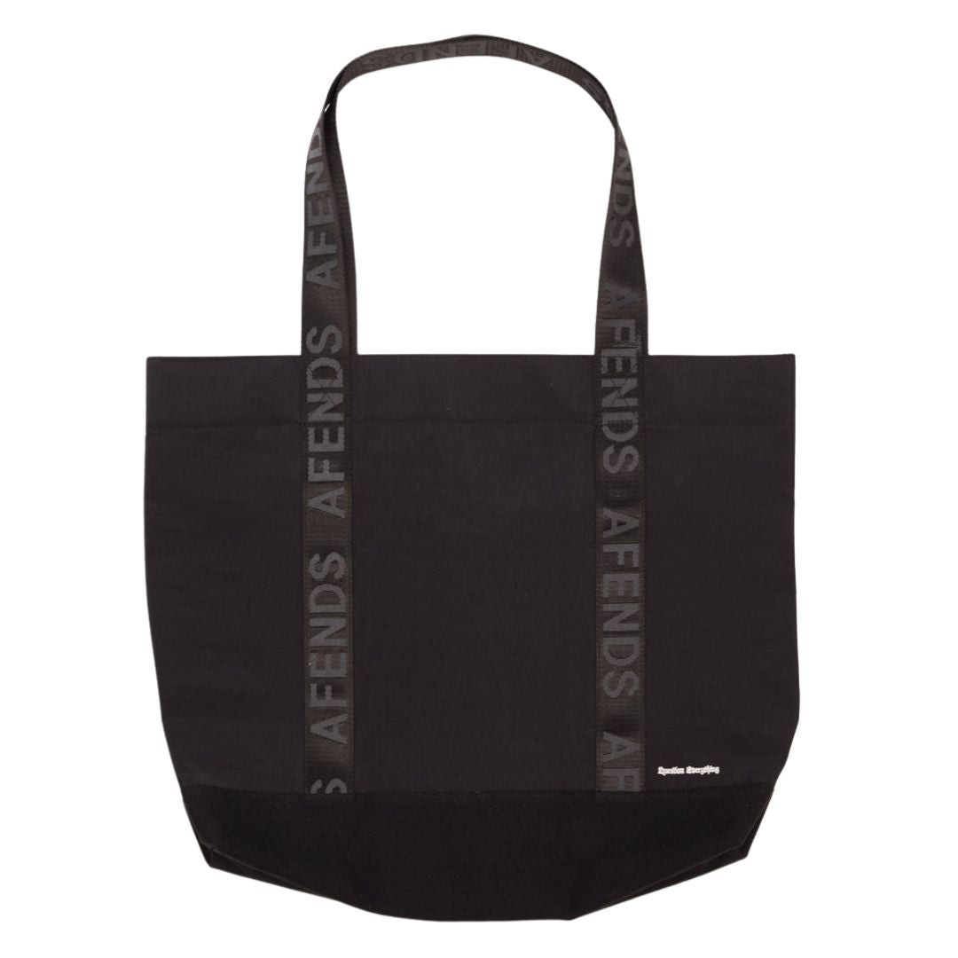 Afends Outline Oversized Tote Bag - Black