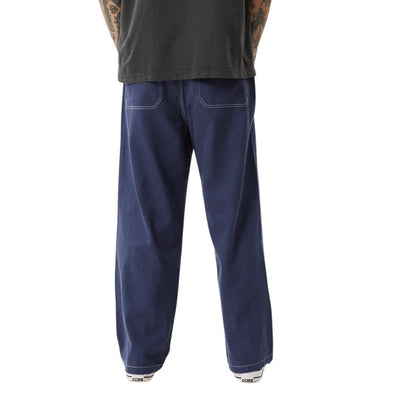 Afends Pablo Recycled Baggy Pants - Navy