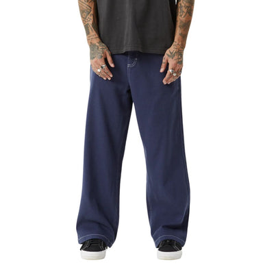 Afends Pablo Recycled Baggy Pants - Navy