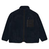 Afends Polarize Fleece Zip Up Jacket - Navy