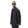 Afends Question Check Long Sleeve Shirt - Dusk Check