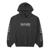 Afends Scorched Boxy Pull On Hoodie - Charcoal