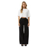 Afends Womens Slay Cropped Hemp Oversized T-Shirt - White