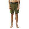 Afends Surf Related Hemp Fixed Waist 20" Boardshorts - Military