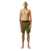 Afends Surf Related Hemp Fixed Waist 20" Boardshorts - Military