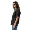 Afends Womens Sweet Juliet Oversized T-Shirt - Stone Black