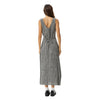 Afends Womens Asta Seersucker Maxi Dress - Steel Check