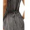 Afends Womens Asta Seersucker Maxi Dress - Steel Check