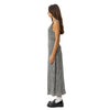 Afends Womens Asta Seersucker Maxi Dress - Steel Check