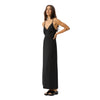 Afends Womens Business Maxi Dress - Black