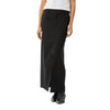 Afends Womens Business Split Maxi Skirt - Black