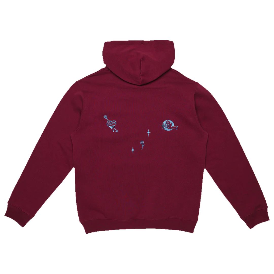 And Feelings Banks Hoodie - Burgundy