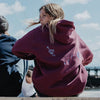 And Feelings Banks Hoodie - Burgundy