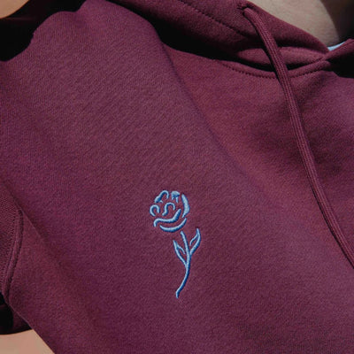 And Feelings Banks Hoodie - Burgundy