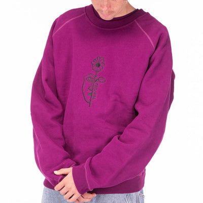 And Feelings Brea Custom Crew Neck - Purple