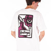 And Feelings Flower T-Shirt - White / Purple