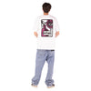 And Feelings Flower T-Shirt - White / Purple