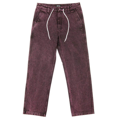 And Feelings Maker Denim Pants - Purple Washed Denim