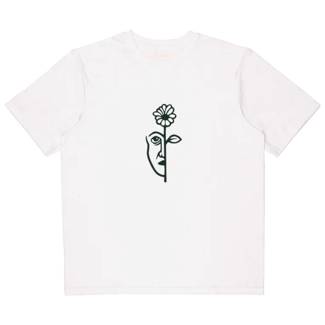 And Feelings Split T-Shirt - White