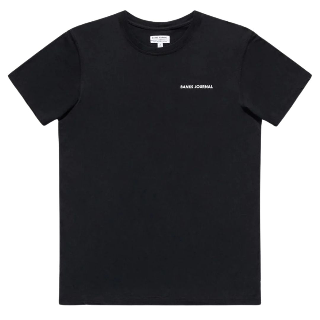 Banks Journal Label T-Shirt - Black