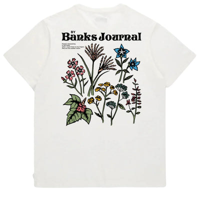 Banks Journal Trace T-Shirt - Off White