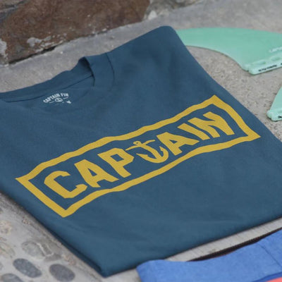 Captain Fin Co. Naval T-Shirt - Dark Navy