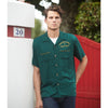 Communes Des Vagues  X March LA.B Short Sleeve Shirt - Hunter Green