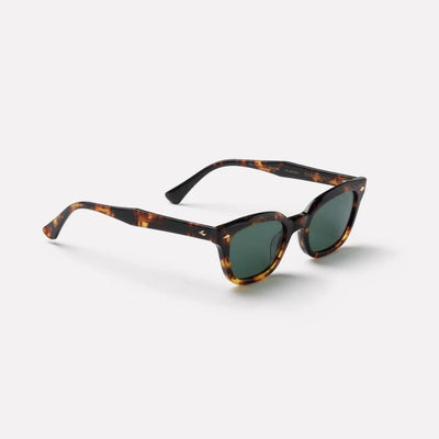 Epøkhe Ceremony Sunglasses - Tortoise Polished / Green Polarised