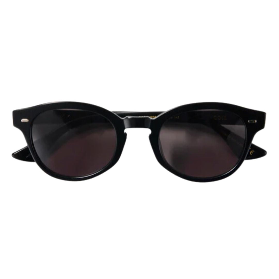 Epøkhe Coil Sunglasses - Black Polished / Black
