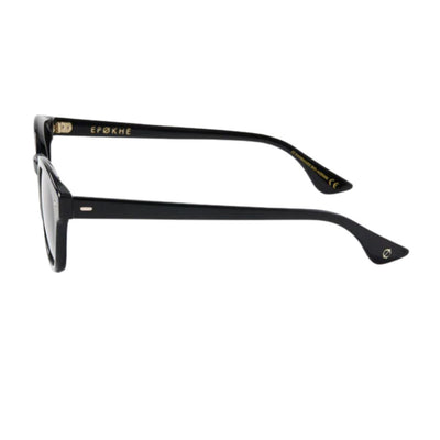 Epøkhe Coil Sunglasses - Black Polished / Black