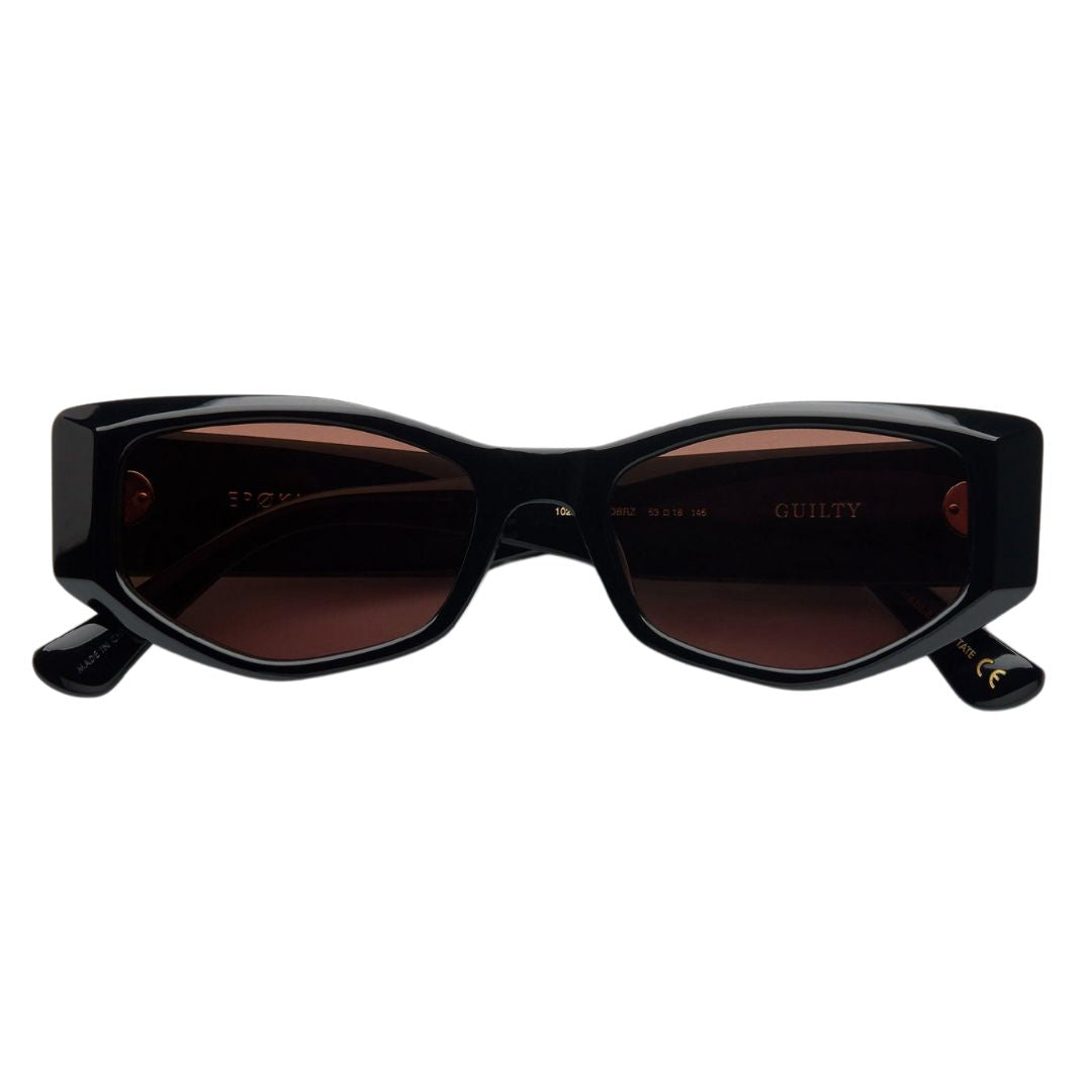 Epøkhe Guilty X Thomas Townend Sunglasses - Black Polished / Bronze