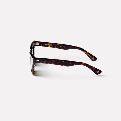 Epøkhe Stereo Sunglasses - Tortoise Polished / Green Polarized